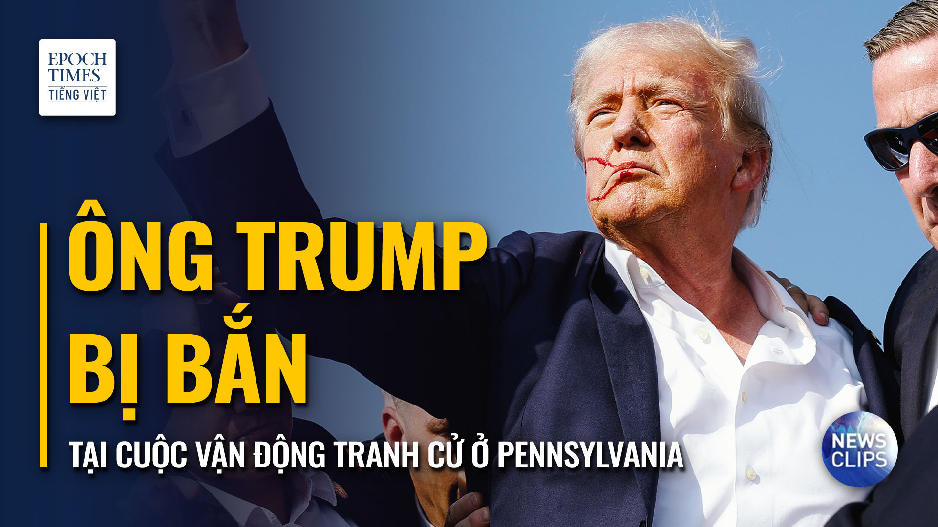 Video: Khoảnh khắc súng nổ tại cuộc vận động tranh cử của ông Trump ở Butler, Pennsylvania