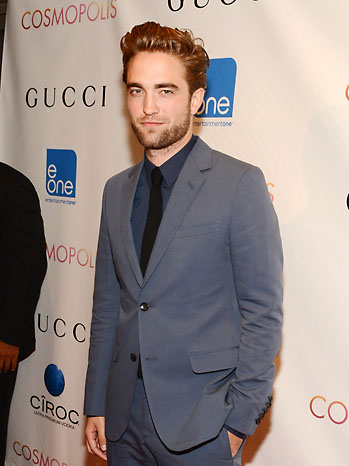 Robert Pattinson Steps Out 'Cosmopolis' New York Premiere