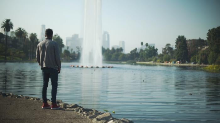 Carlos by the water