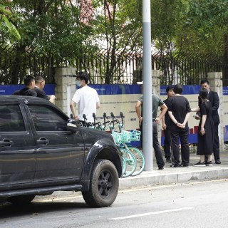 The boy was attacked about 200 metres from the Japanese school in Shenzhen