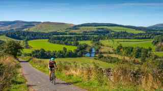 A high pressure system sitting to the east of the country is likely to mean good weather like this, in the Tweed Valley, will last at least until the end of the week