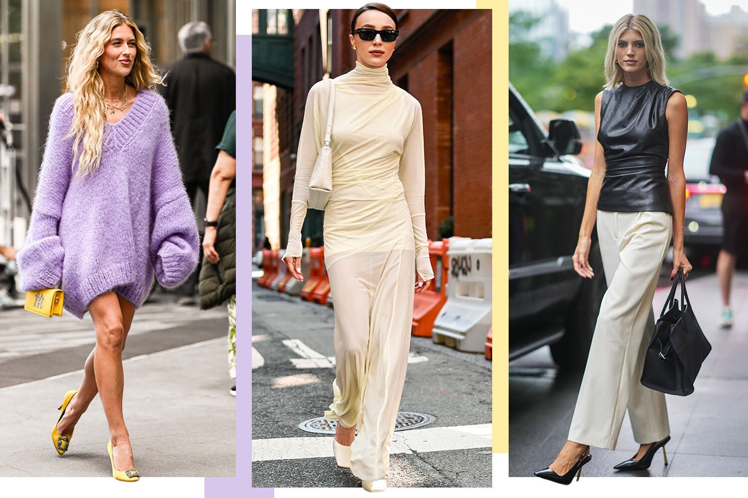 Heels, blazers, silk skirts — the return of fabulous fashion