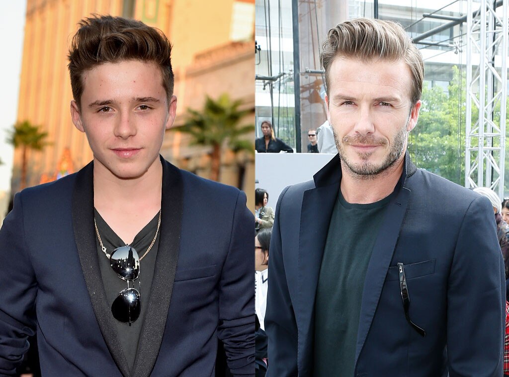 Brooklyn Beckham, David Beckham, Model Parents and Mini Me's