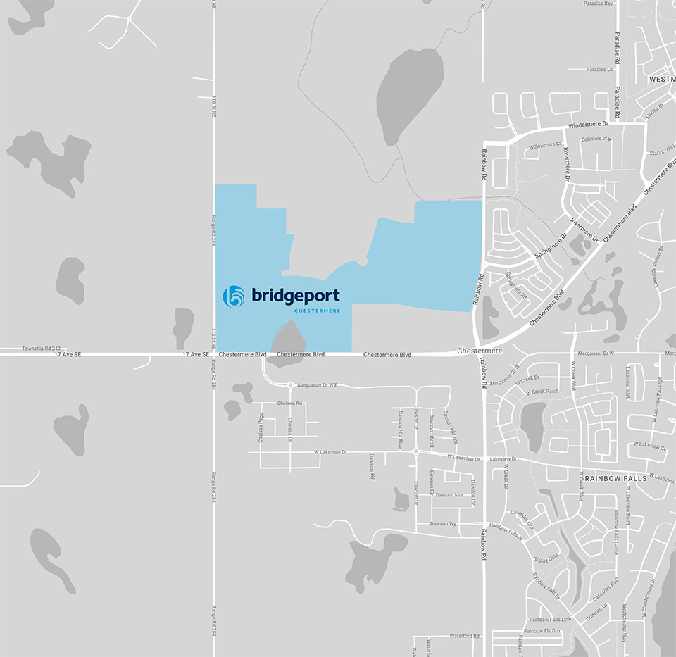 Bridgeport Map