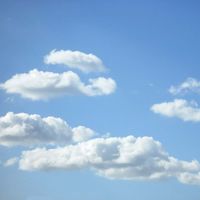 Cumulus clouds