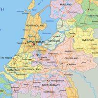 Map of the Netherlands