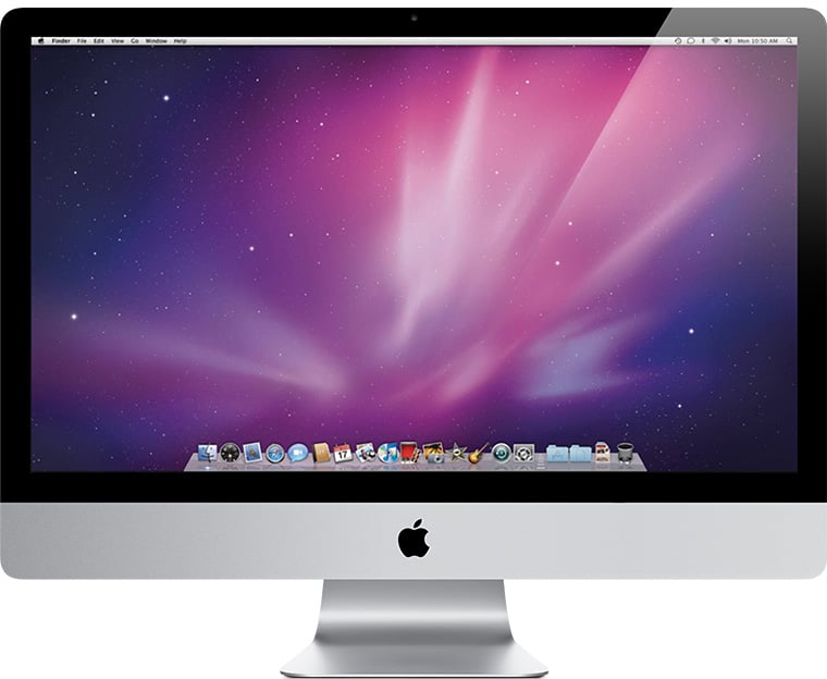 Front of iMac (27-inch, Mid 2010)