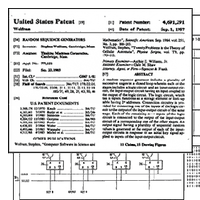 1985: Trying the patent system on cellular automata…