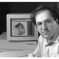 1991: Posing for the release of Mathematica 2…