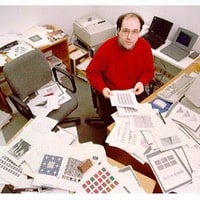 1994: Hard at work on A New Kind of Science…