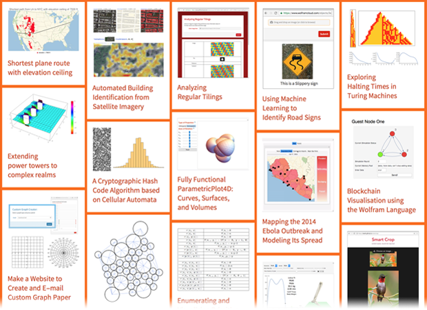 Projects from the 2017 Wolfram Summer Camp