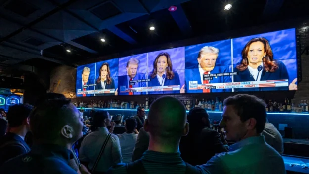 Image form article Debate Trump-Harris: La atención se centra en el impacto en los votantes indecisos