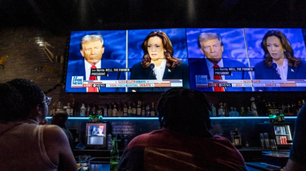 Image form article Harris busca un segundo debate y Trump sugiere que no participará