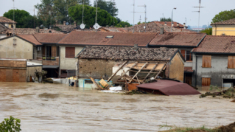 Graves inundaciones en región italiana de Emilia Romaña por el paso del ciclón Boris