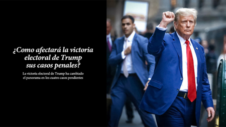 ¿Cómo afectará la victoria electoral de Trump sus casos penales?