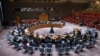 (FILE) A general view shows the U.N. Security Council meeting at United Nations headquarters, Thursday, Aug. 29, 2024.