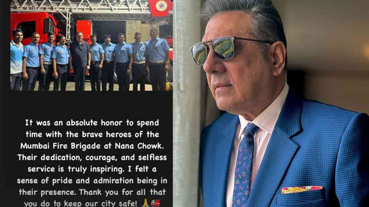 Boman Irani Salutes Mumbai’s Firefighters for Their Courage and Service