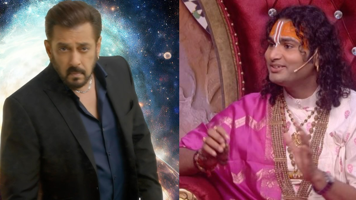 Bigg Boss 18: Aniruddhacharya asks Salman Khan, ‘kab karenge shaadi?’; He replies saying, “ Humko bhagodi chahiye”