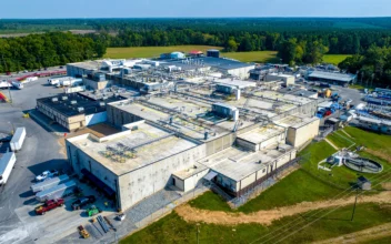 The Boar's Head processing plant that was tied to a deadly food poisoning outbreak in Jarratt, Va., on Aug. 29, 2024. (Steve Helber/AP Photo)