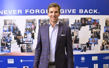 Eli Manning attends Charity Day 2024 hosted by The Cantor Fitzgerald Relief Fund  in New York City on Sept. 11, 2024. (Eugene Gologursky/Getty Images for The Cantor Fitzgerald Relief Fund)