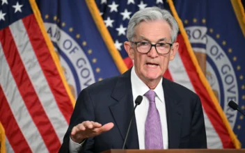 Federal Reserve chairman Jerome Powell holds a press conference in Washington on Sept. 18, 2024. (Mandel Ngan/AFP via Getty Images)