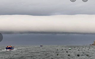 山東驚現「金箍棒雲」奇觀 網友：太壯觀