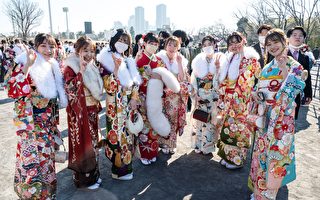 組圖：將投票年齡降至18歲後 日本首個成年日