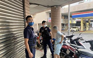 桃警實習生吳功認真值勤 助失智患者回家