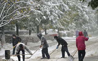 組圖：中國東北暴雪 多地出現斷崖式降溫