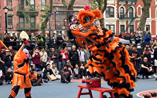 紐約舞獅日 年輕好手齊聚羅斯福公園獻藝