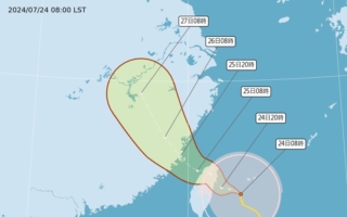 強颱凱米雨帶對流旺盛 專家：類似當年莫拉克