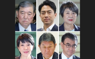 岸田不競選總裁 自民黨望首相更換提支持率