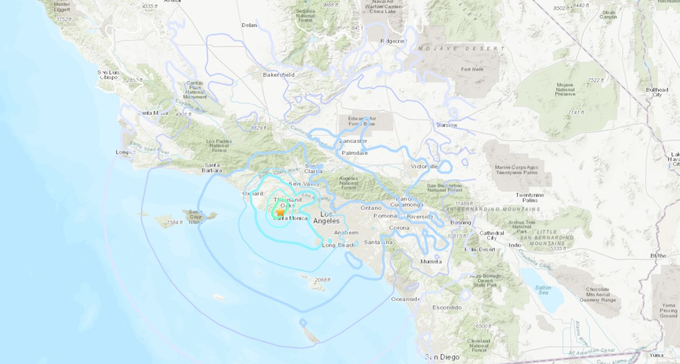 洛杉磯地區4.7級地震 數百萬人有震感