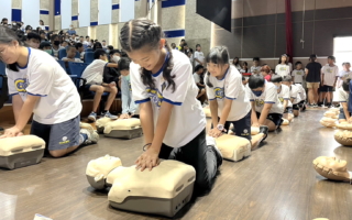 从小扎根 芦竹消防队携手光明国小防灾宣导