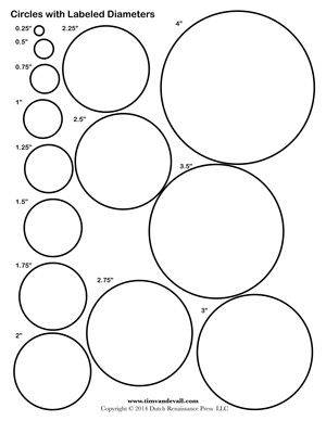 Download a free circle template printable PDF sheet for your arts and crafts project. Great for kids, teachers and parents. Free circle shapes to print. Printable Circles, Shape Templates, Circle Template, Stencil Templates, Penny Rugs, ดินปั้น Polymer Clay, Flower Template, Stencil Template, Templates Printable Free