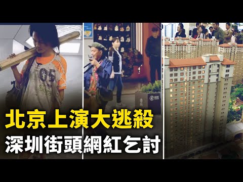 深圳街头网红乞讨 广东三和大神住桥洞遭驱赶！北京房价 断崖式下跌 