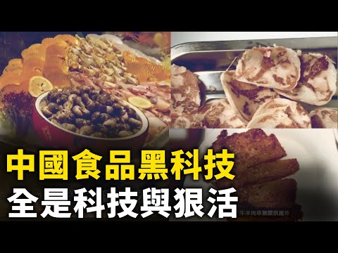 中國食品黑科技 自助餐廳造假牛羊肉隨便吃 全是科技與狠活｜ #人民報