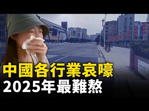 中國各行業哀嘆：2025年最難熬！｜ #人民報