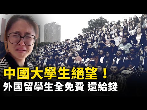 外国留学生在中国的待遇 令人震惊！在中国顶级大学免费读书 还给钱！