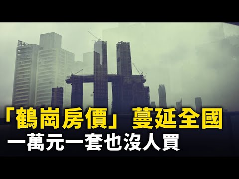 「鹤岗房价」蔓延全国 一万元一套房 也没人买！ 中国房地产走向崩盘！