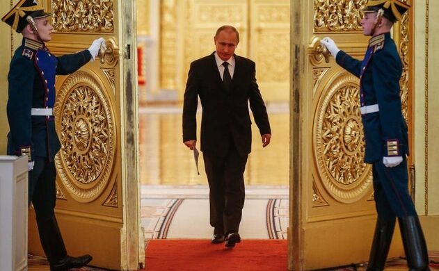 Vladimir Putin la Kremlin (Sergei Ilnitsky/AFP via Getty Images)