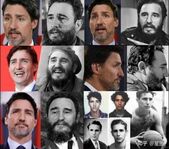 Mai multe fotografii cu Fidel Castro şi Justin Trudeau care par să confirme legătura dintre dictatorul comunist şi premierul canadian (Screenshot - X / Citizen Free Press)