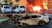 Masini incendiate la Arad (SpecialArad.ro)