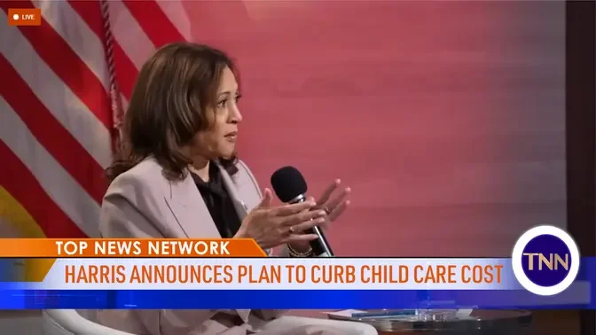 Harris Suggests Curbing Child Care Cost at 7% of Income