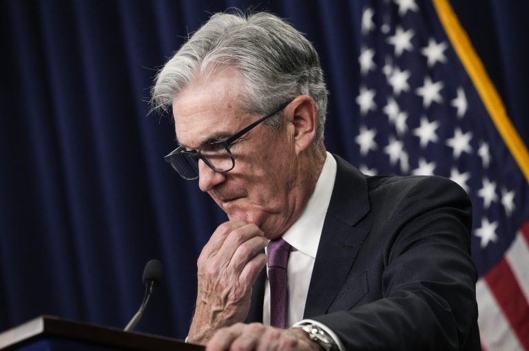 Federal Reserve Chair Jerome Powell Holds News Conference Following Federal Open Market Committee Meeting