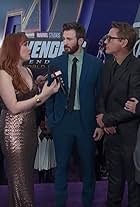 Robert Downey Jr., Gwyneth Paltrow, Chris Evans, Jon Favreau, L.Z. Granderson, and Lorraine Cink in Marvel Studios' Avengers: Endgame LIVE Red Carpet World Premiere (2019)