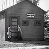 Buster Keaton and Virginia Fox in The Blacksmith (1922)