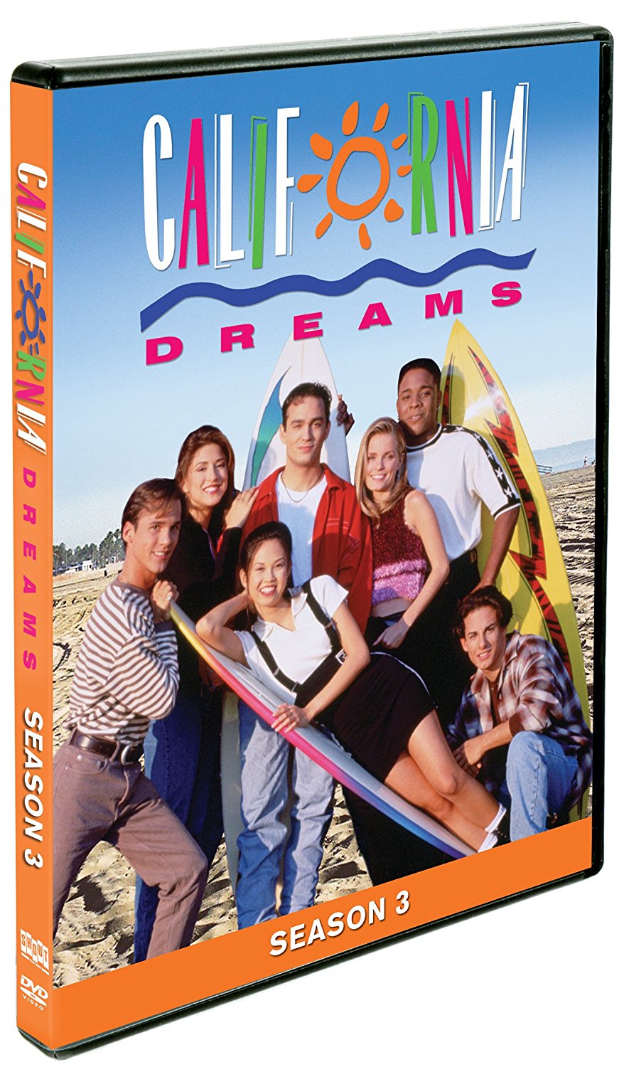 Kelly Packard, Michael Cade, Jay Anthony Franke, Aaron Jackson, William James Jones, Jennie Kwan, and Diana Uribe in California Dreams (1992)