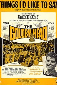 George Sanders, Buddy Hackett, Jess Conrad, Cecília Esztergályos, and Lorraine Power in The Golden Head (1964)