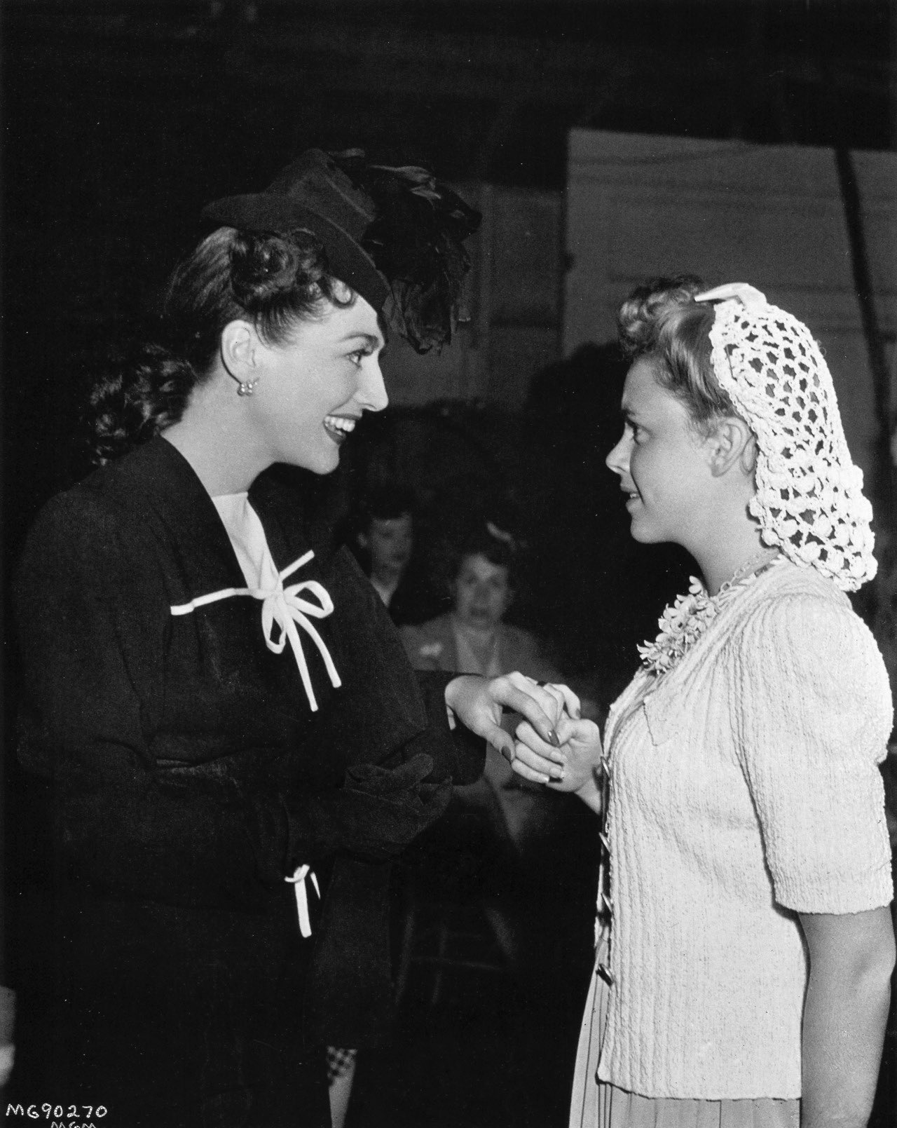 Judy Garland and Joan Crawford in For Me and My Gal (1942)